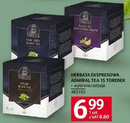 Selgros Herbata ekspresowa Admiral Tea oferta