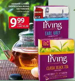 Selgros Herbata czarna ekspresowa Irving oferta