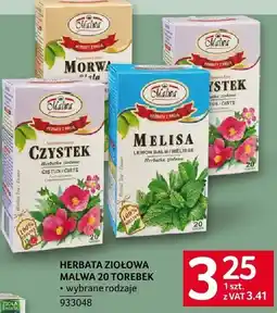 Selgros Herbata ziołowa, ziołowo-owocowa Malwa oferta