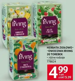 Selgros Herbata ziołowo-owocowa Irving oferta