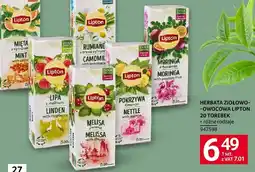 Selgros Herbata ziołowo-owocowa Lipton oferta