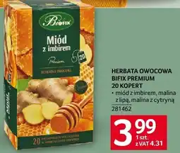 Selgros Herbata owocowa Bifix Premium 20 kopert oferta
