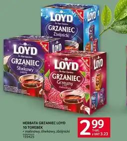 Selgros Herbata grzaniec Loyd 10 torebek oferta