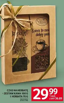 Selgros Zestaw kawa i herbata Czas na herbatę 100 g + 70 g oferta