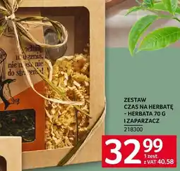 Selgros Herbata Zestaw Czas na herbatę z zaparzaczem Selgros oferta