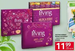 Selgros Zestaw herbat Irving 30 kopert oferta