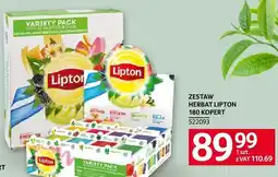 Selgros Zestaw herbat Lipton 180 kopert oferta