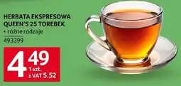 Selgros Herbata Queen's ekspresowa 25 torebek oferta