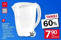 Selgros Dzbanek filtrujący Simple Aquaphor oferta
