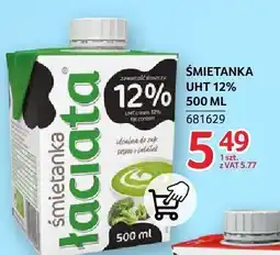 Selgros Śmietanka UHT 12% Łaciata oferta