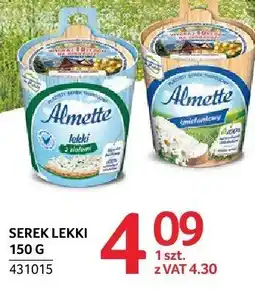 Selgros Serek lekki Almette oferta