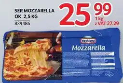 Selgros Ser mozzarella Hochland oferta