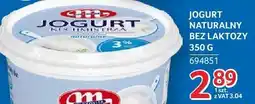 Selgros Jogurt naturalny bez laktozy 350g Mlekovita oferta