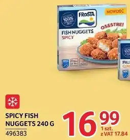 Selgros Spicy fish nuggets Frosta oferta