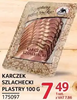Selgros Karczek szlachecki plastry ZMB BIAŁYSTOK oferta