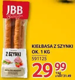 Selgros Kiełbasa z szynki JBB oferta