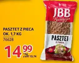Selgros Pasztet z pieca JBB oferta
