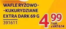 Selgros Wafle ryżowo-kukurydziane Extra Dark Sonko oferta