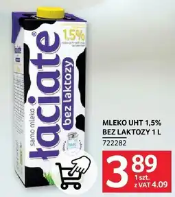 Selgros Mleko UHT bez laktozy 1.5% Łaciate oferta