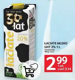 Selgros Mleko UHT 2% Łaciate oferta
