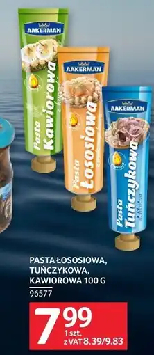 Selgros Pasta łososiowa/tuńczykowa/kawiowa Selgros oferta