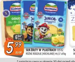 Społem Szczecin Hochland Ser żółty w plastrach oferta