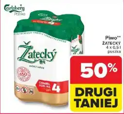 Carrefour Piwo ŽATECKÝ oferta