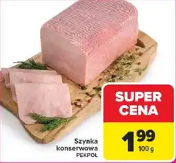 Carrefour Szynka konserwowa PEKPOL oferta