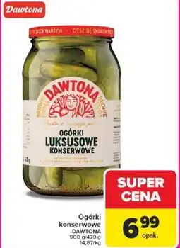 Carrefour Ogórki konserwowe DAWTONA oferta