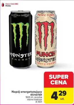 Carrefour Napój energetyzujący MONSTER oferta