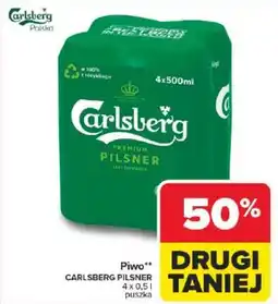 Carrefour Piwo CARLSBERG PILSNER oferta