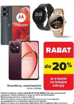 Carrefour Smartfony, smartwatche oferta