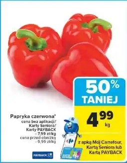 Carrefour Papryka czerwona oferta