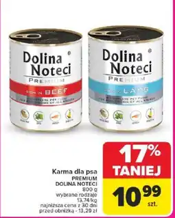 Carrefour Karma dla psa PREMIUM DOLINA NOTECI oferta
