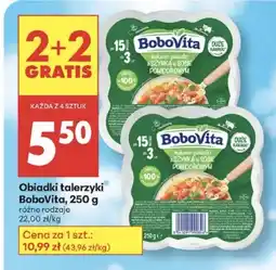 Biedronka Obiadki talerzyki różne rodzaje BoboVita oferta