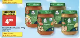 Biedronka Danie Gerber Organic oferta