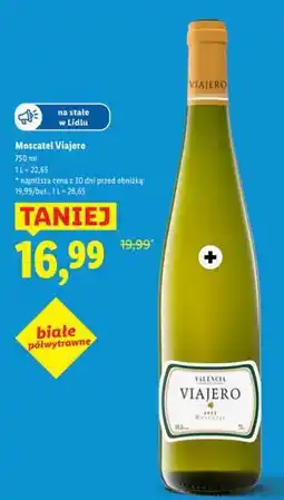 Lidl Moscatel Viajero oferta
