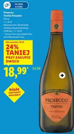 Lidl Prosecco Treviso Frizzante oferta