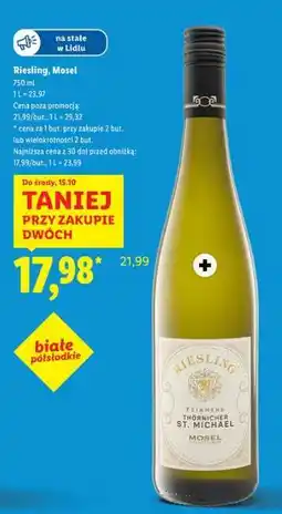 Lidl Riesling Mosel oferta
