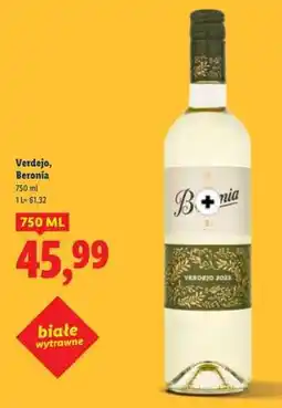 Lidl Verdejo, Beronia oferta