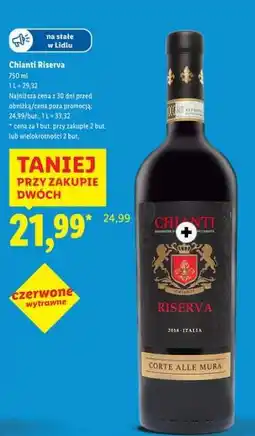 Lidl Chianti Riserva oferta