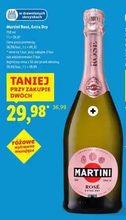 Lidl Martini Rosé, Extra Dry oferta