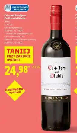 Lidl Cabernet Sauvignon Casillero del Diablo oferta