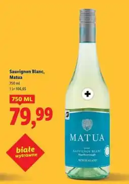 Lidl Sauvignon Blanc, Matua oferta