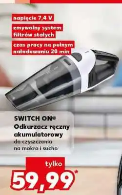 Kaufland SWITCH ON Odkurzacz ręczny akumulatorowy oferta