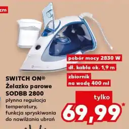 Kaufland SWITCH ON Żelazko parowe SODBB 2800 oferta