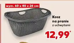 Kaufland Kosz na pranie z uchwytami oferta