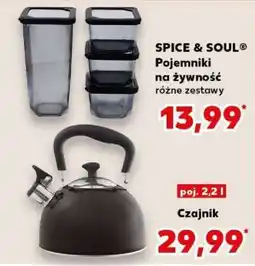 Kaufland SPICE & SOUL Pojemniki na żywność różne zestawy oferta