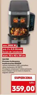 Kaufland SALTER Pionowa frytkownica beztłuszczowa EK6534 oferta