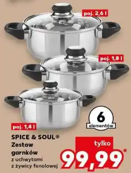 Kaufland SPICE & SOUL Zestaw garnków oferta